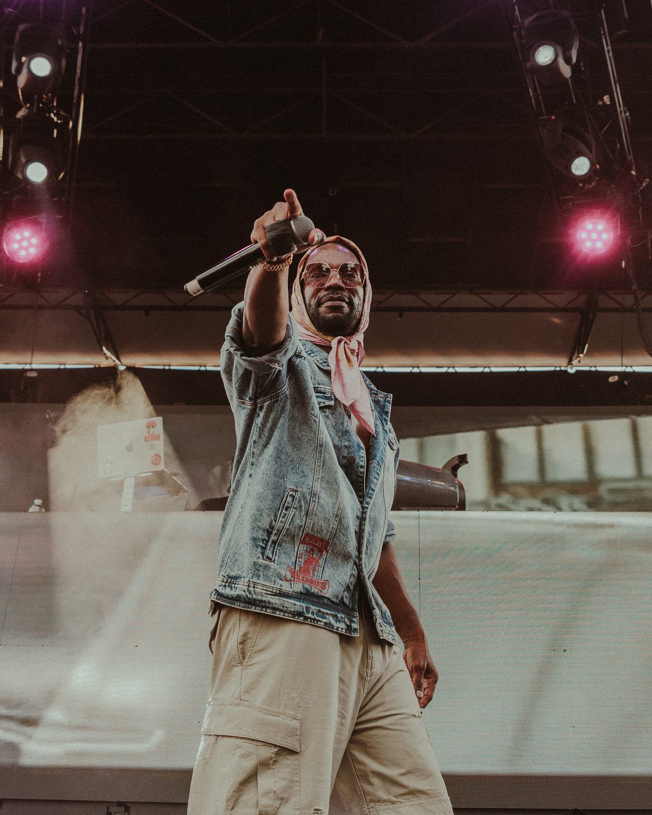 Hands up for a hip-hop legend