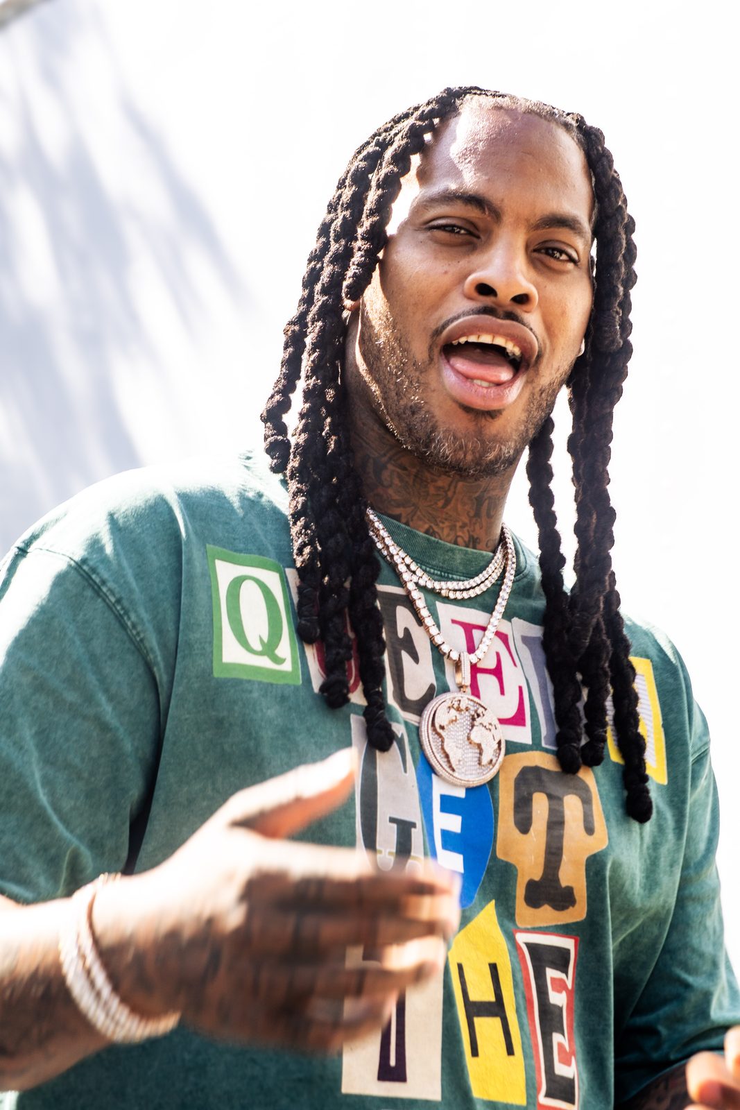 Waka turns the Square into a mosh pit