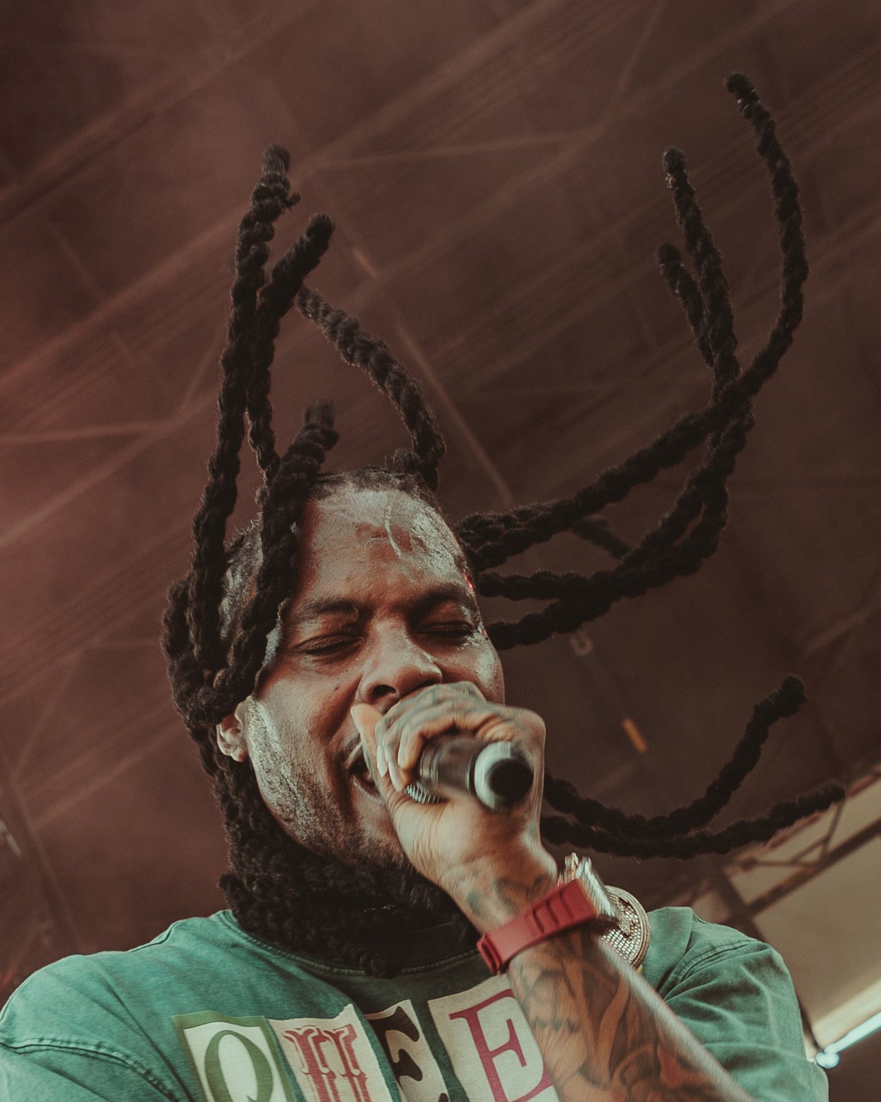 Waka Flocka, front and center